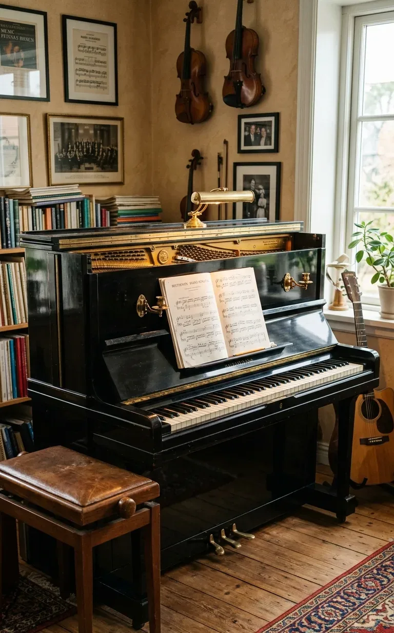 PianoInClientHome Piano In Client Home